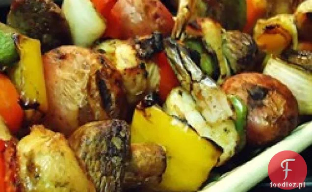 Tangy Almond Chicken Kabobs