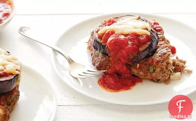 Bakłażan Parmezan Pieczeń