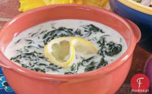 Krem ze szpinaku