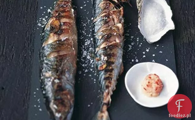 Makrela grillowana w soli