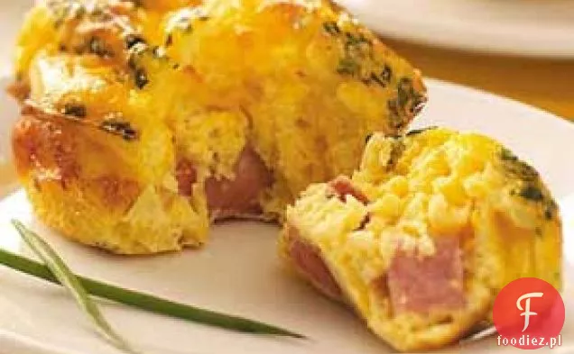 Frittatas z Mini szynką i serem