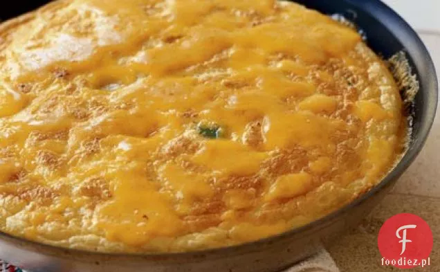 Puszysty omlet ze szparagami