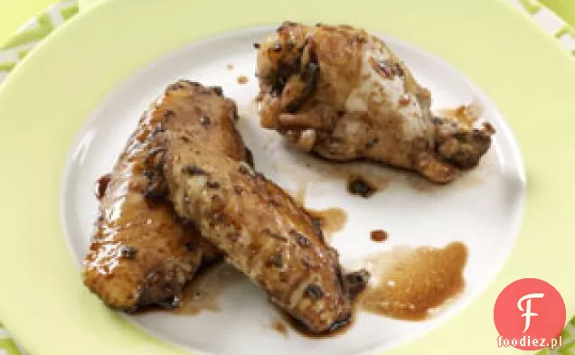 Skrzydełka Z Kurczaka Oszklone Balsamicznie