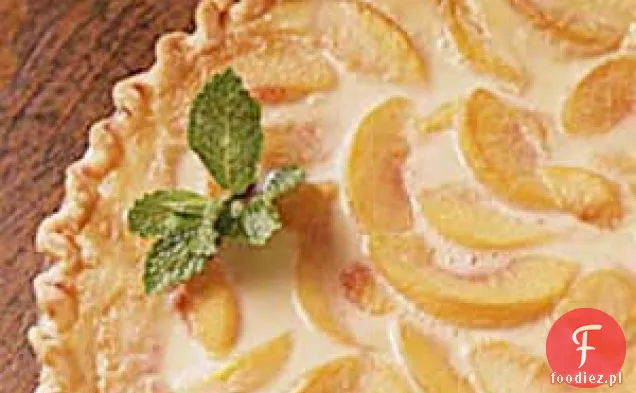 Easy Peach Cream Pie