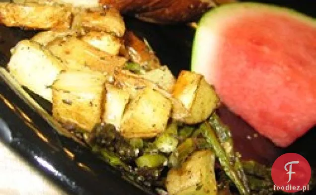 Szparagi pieczone z Herbes de Provence