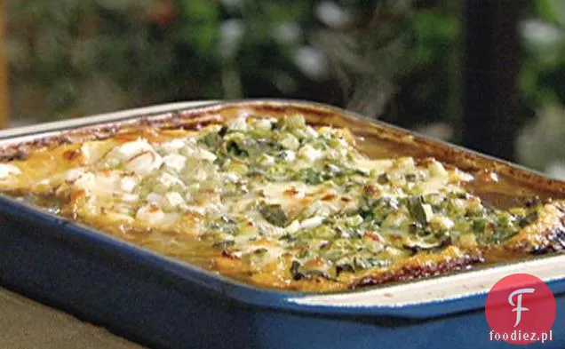 Ciasto pasterskie ze skórką Scallion-ser