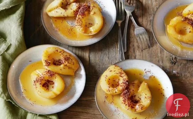 Pieczone gruszki na kuchence z Dulce de Leche