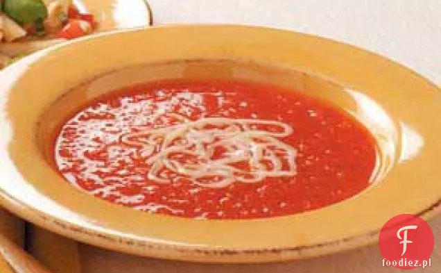 Zupa Pomidorowa Z Czerwonej Papryki