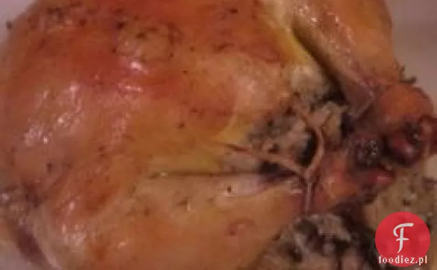 Kornwalijskie kury łowne z farszem ryżowym