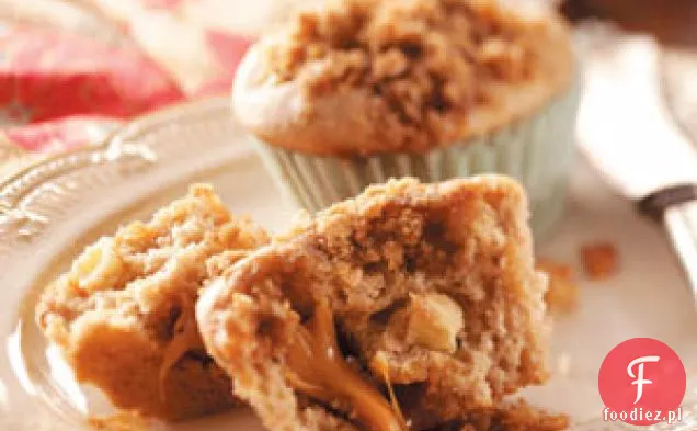 Karmelowe Muffinki Jabłkowe