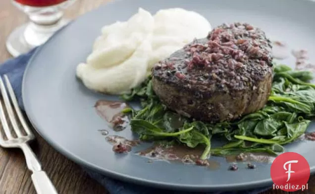 Ojciec S Dzień Papryka Crusted Filet Przepis Mignon