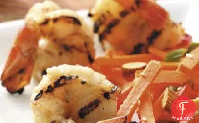 Grillowana Limonka-Krewetki Teriyaki