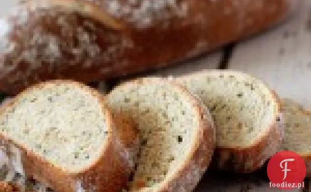 Rustykalny Chleb Czosnkowy Rozmarynowy