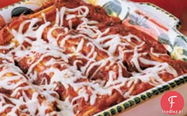 Make-Ahead Szpinak Manicotti