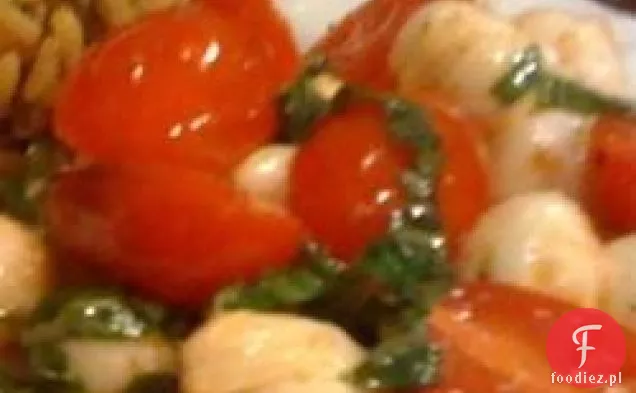 Pieczone pomidory i Mozzarella