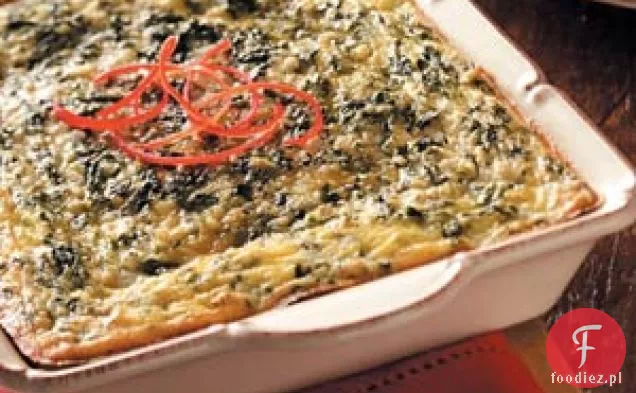 Green ' N ' Gold Egg Bake