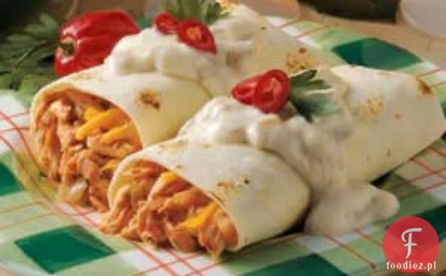 Pieczone Chimichangas