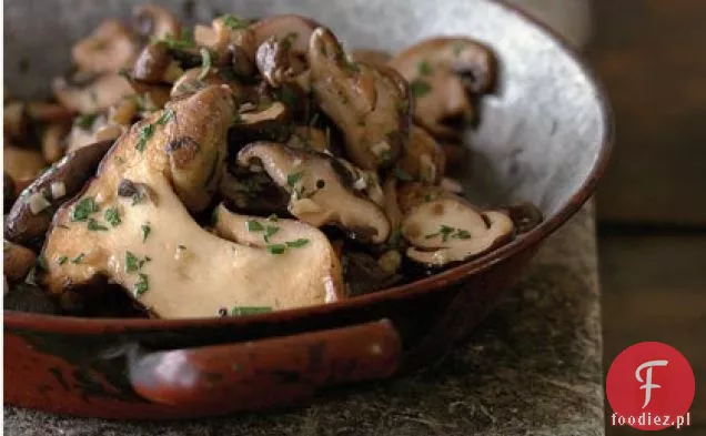 Garlicky Smażone Grzyby