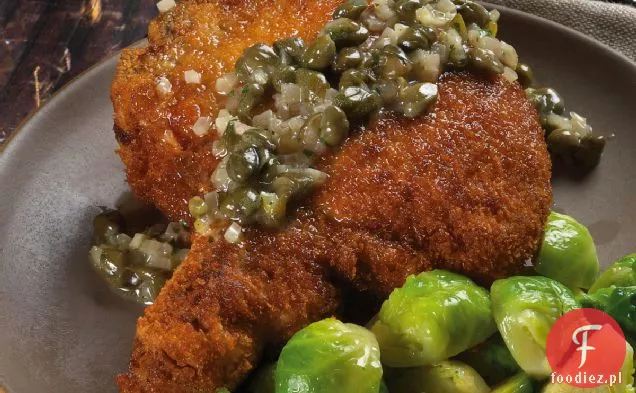 Szałwia-czosnkowo-solone kotlety wieprzowe przepis