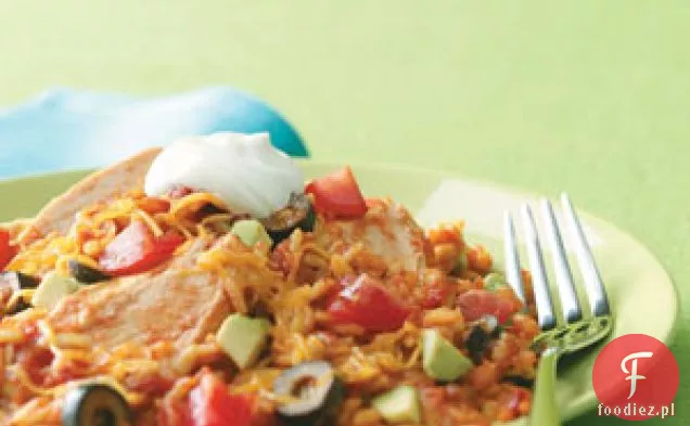 Łatwy meksykański kurczak i ryż