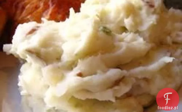 Czerwony Czosnek Puree Ziemniaczane