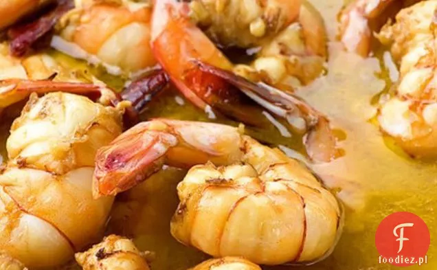 Cheater ' s Barbeque Garlic Shrimp and a Cookbook Contest