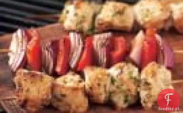Czosnkowo-Cytrynowy kurczak Kabobs