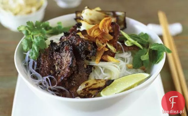 Grillowana Wołowina z trawą cytrynową i czosnkiem (Bo Nuong Xa Toi)