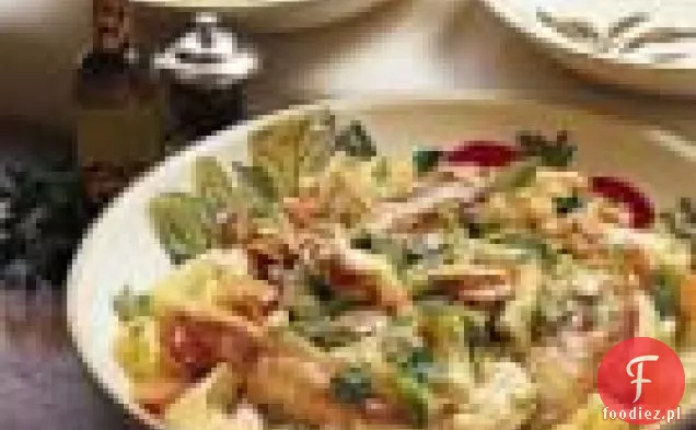 Pappardelle Z Homarem, Porami I Olejem Z Białej Trufli