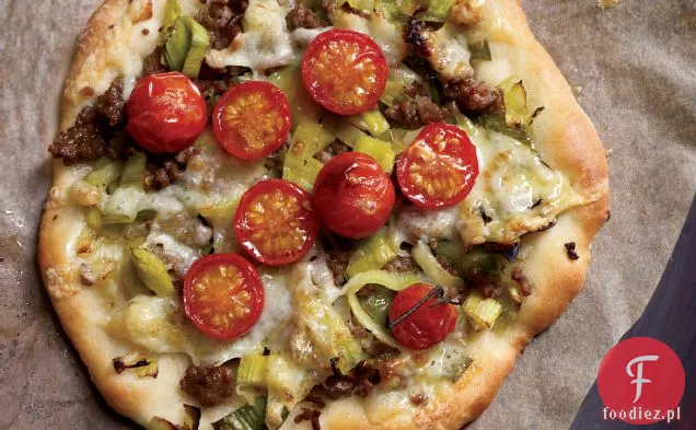 Pizze z porem i Pecorino