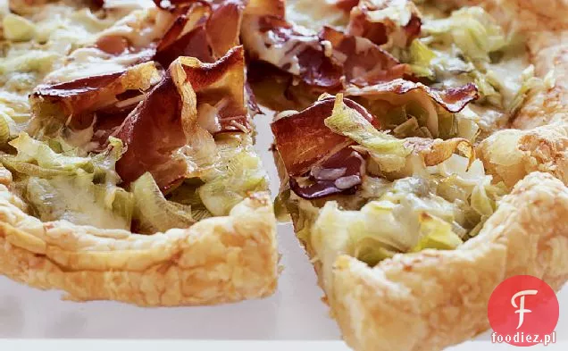 Tarta z porem i Gruyère