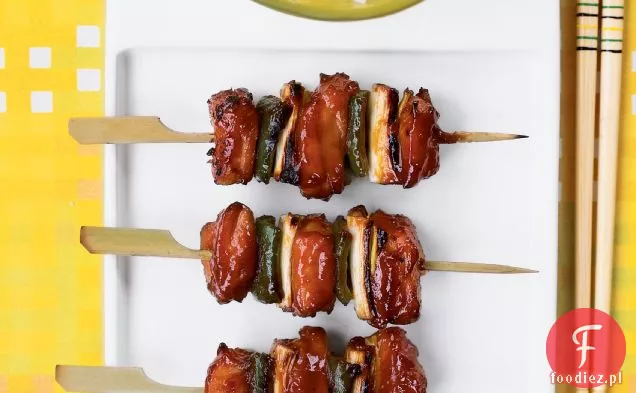 Kurczak i Por Yakitori