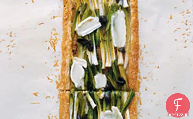 Tarta Z Porem I Oliwką Z Dwoma Serami