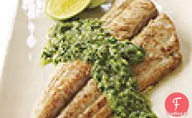 Mahi-Mahi ze świeżą kolendrą Chutney