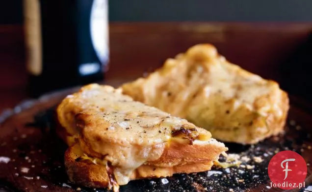 Grillowany Serowy Tost Z Pora