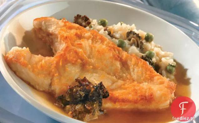 Pomarańczowa Bazylia Grillowana Mahi Mahi Z Podsmażoną Zieleniną Przepis