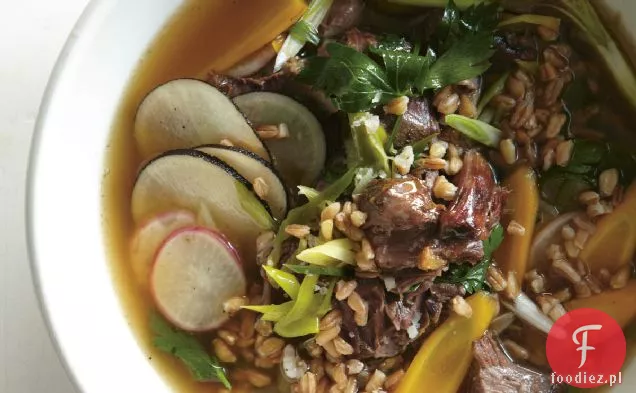Beef Shin I Farro Zupa Przepis