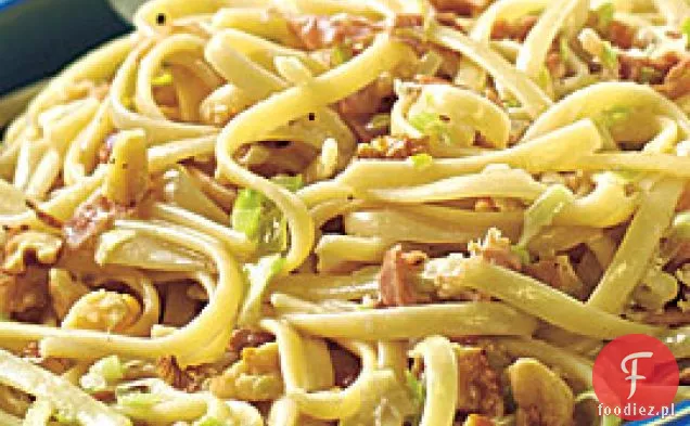 Linguine Z Porem, Prosciutto I Cytryną