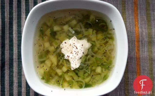 Dziś Kolacja: zupa z pora i ziemniaków