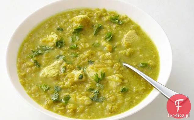 Zupa Curry z Kurczaka i Soczewicy