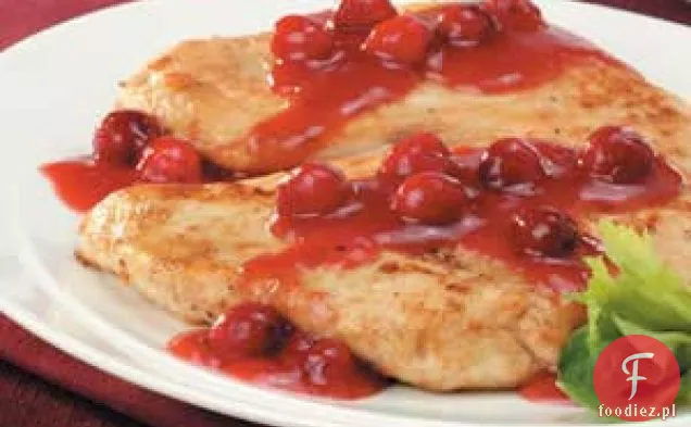 Kurczak Z Sosem Żurawinowym