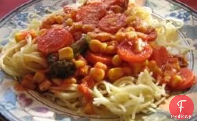 Szybkie wegetariańskie spaghetti Al's