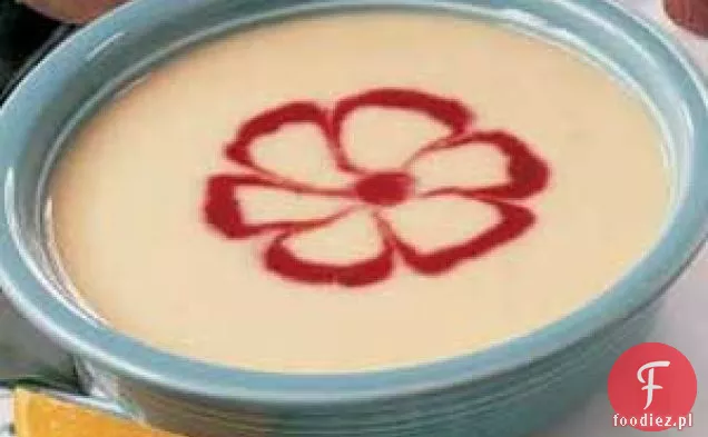 Ładna zupa brzoskwiniowa