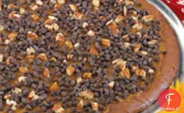 Pizza Brownie z Karmelem