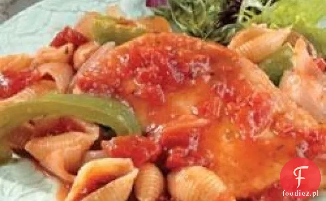 Kurczak Cacciatore i makaron