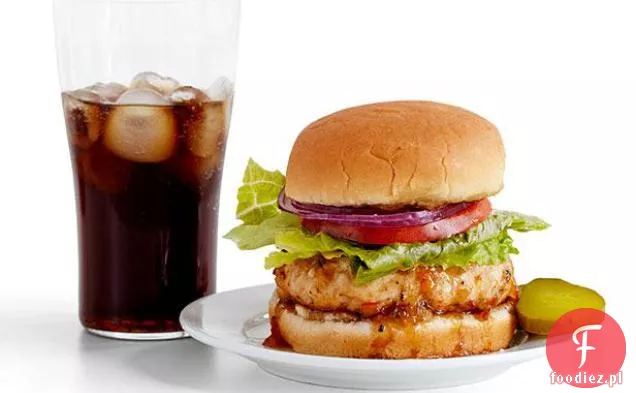 Burgery Z Indyka Z Pomarańczową Glazurą Musztardową