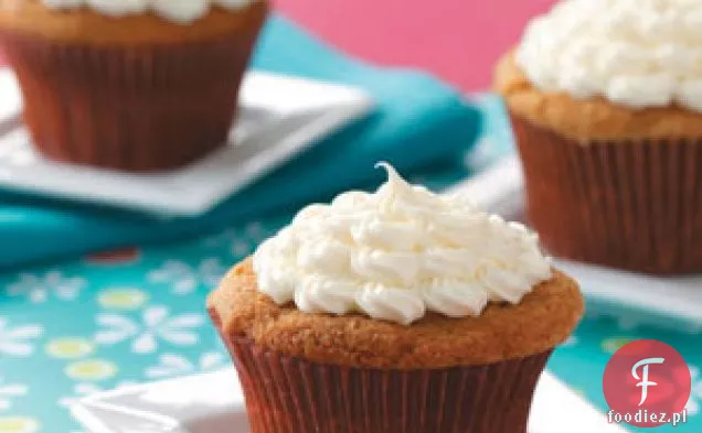 Babeczki Różowo-Rabarbarowe