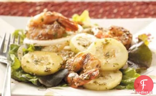 Tajska sałatka z krewetkami dla 2 osób