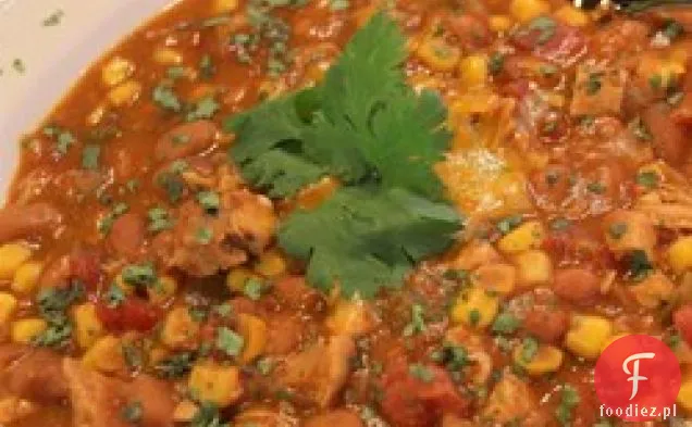 Zupa z tortilli z kurczakiem w powolnej kuchence