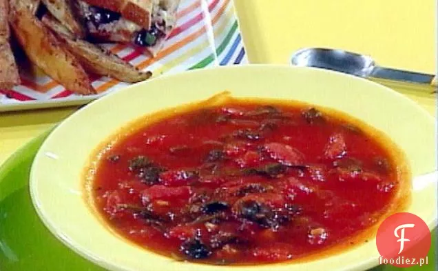 Zupa Pomidorowo-Szpinakowa